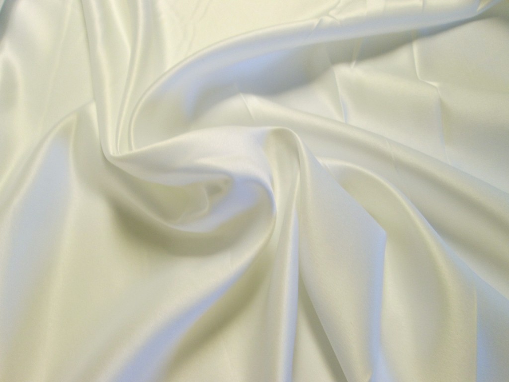 Lovely Ivory Duchess Satin